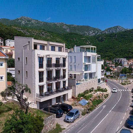 Niki Apartments Przno Sveti Stefan Exterior foto