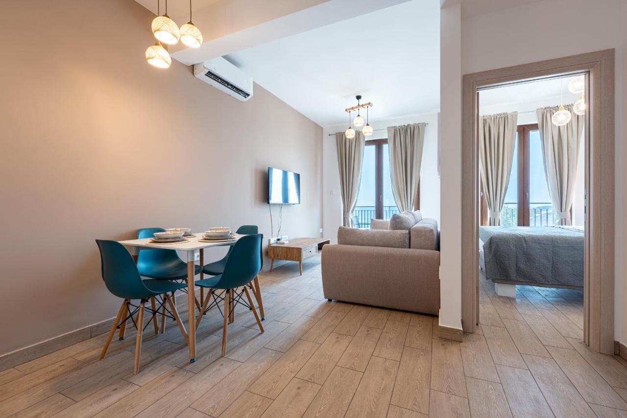 Niki Apartments Przno Sveti Stefan Exterior foto