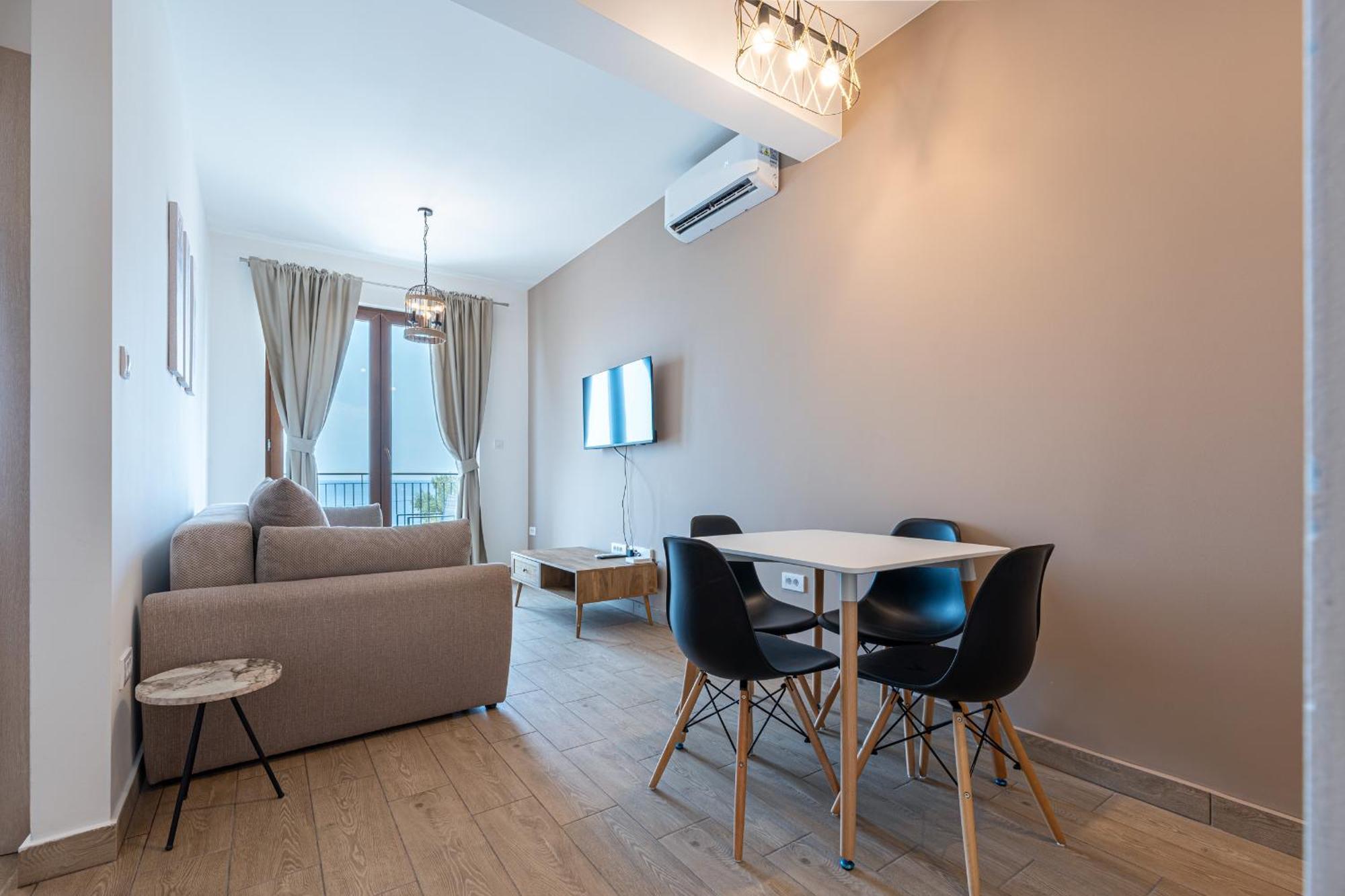 Niki Apartments Przno Sveti Stefan Exterior foto